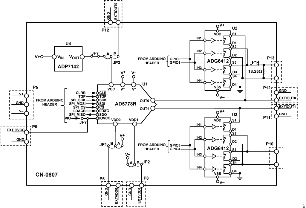 Figure 1. Bidirectional Current Drive (Simplified Schematic: All Connections and Decoupling Not Shown)