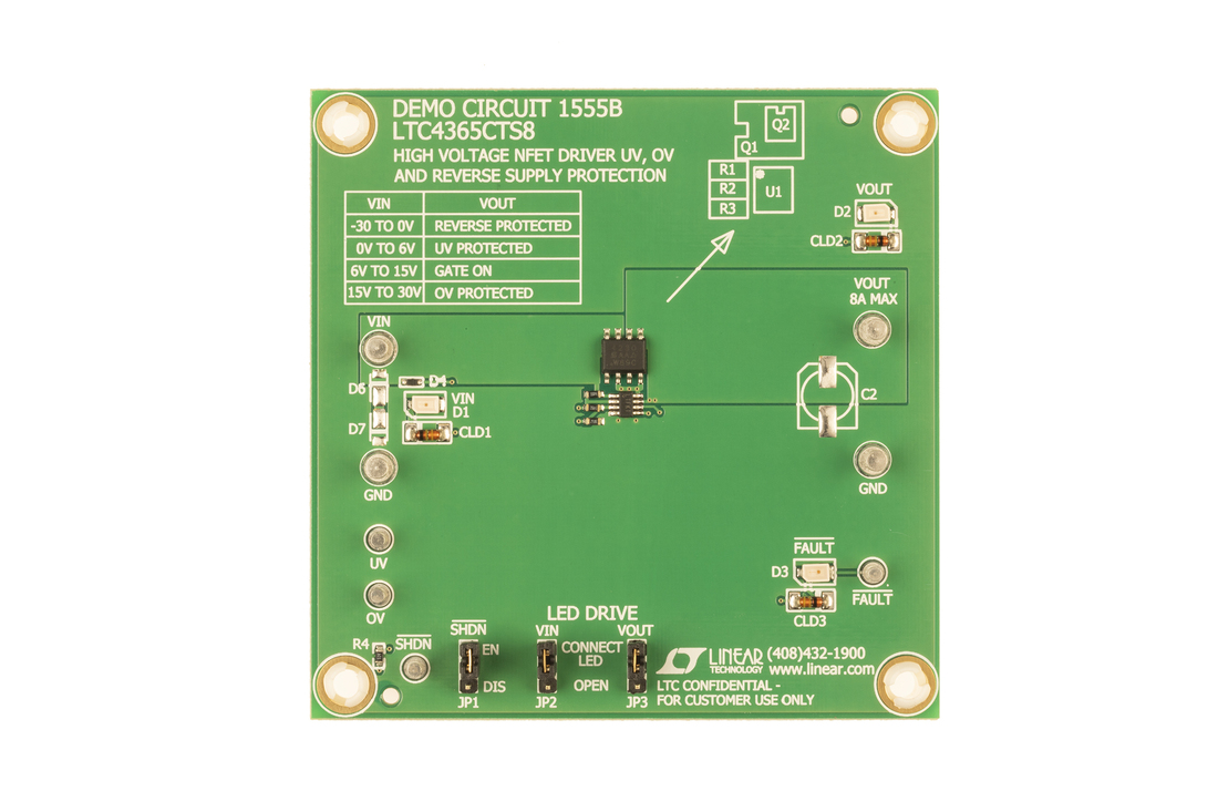 DC1555B Demo Board