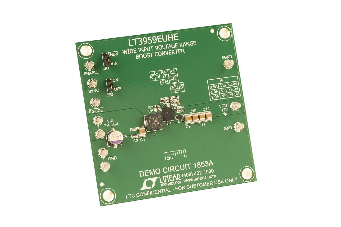 DC1853A-LT3959EUHE Demo Board