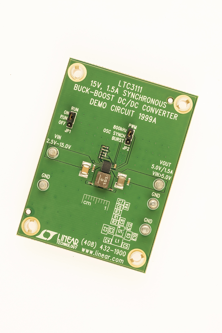 DC1999A-LTC3111EDE Demo Board