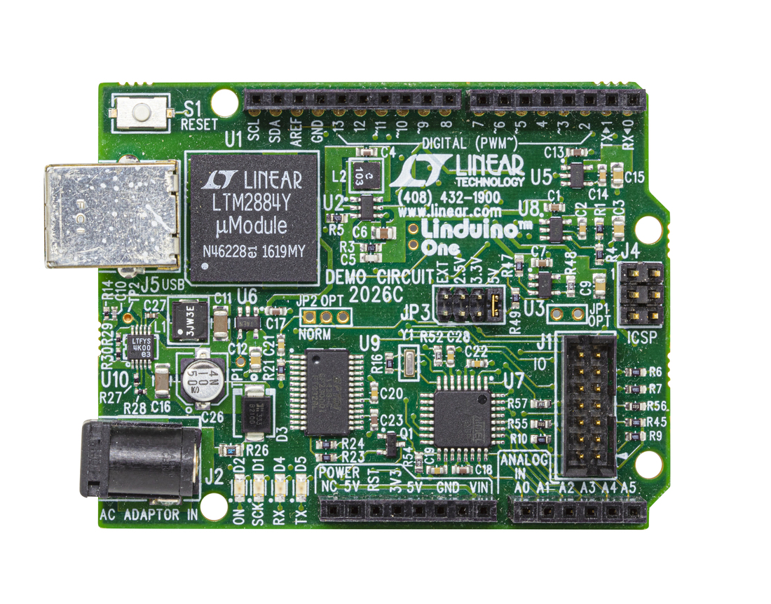 DC2026C Evaluation Board Top View