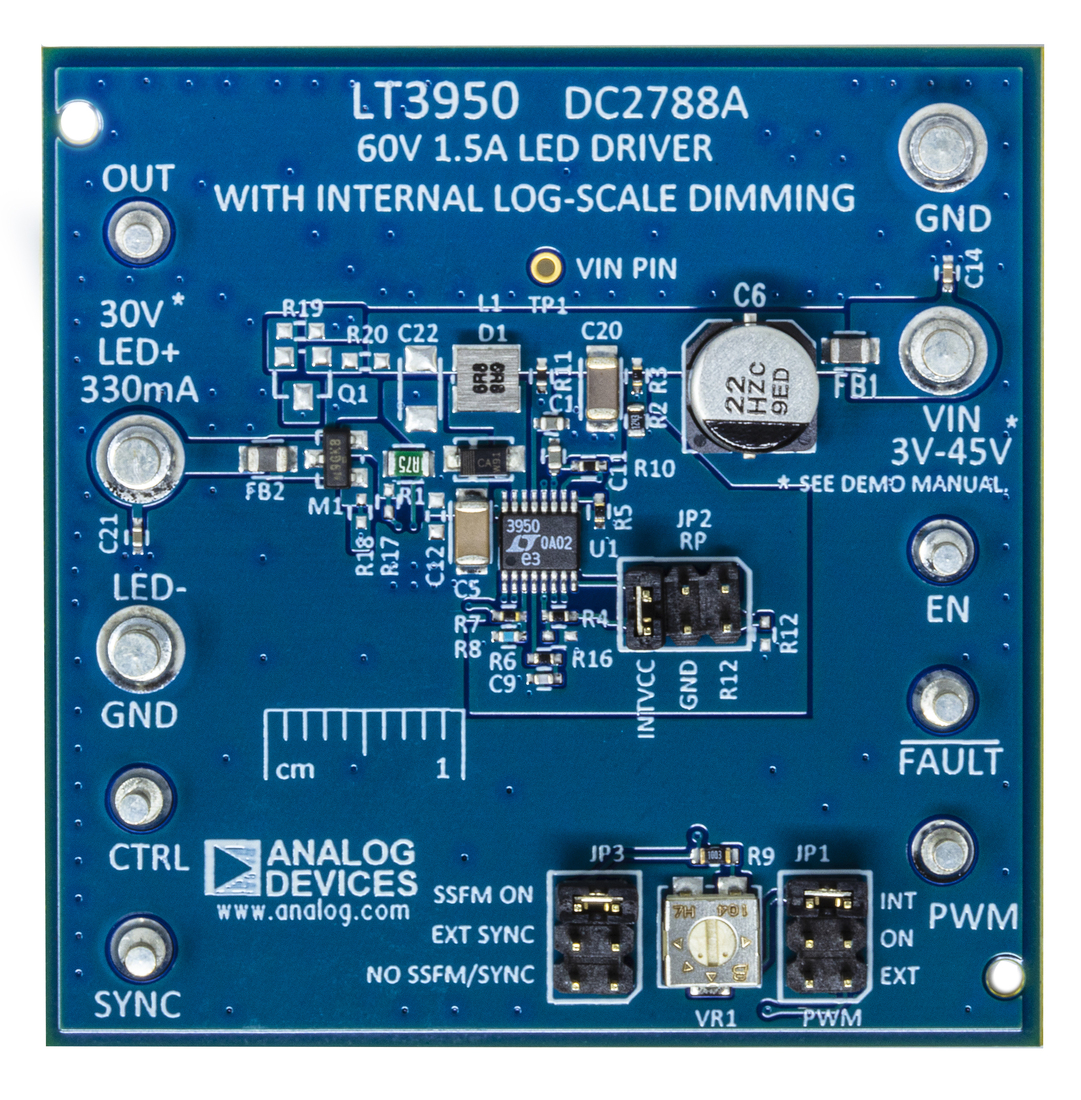 DC2788A Evaluation Board - Top