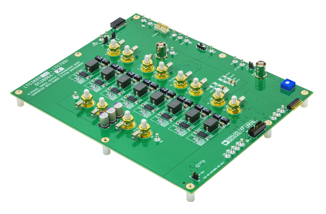 DC2888A-A Evaluation Board Angle