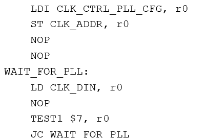 Figure 14. Enable PLL