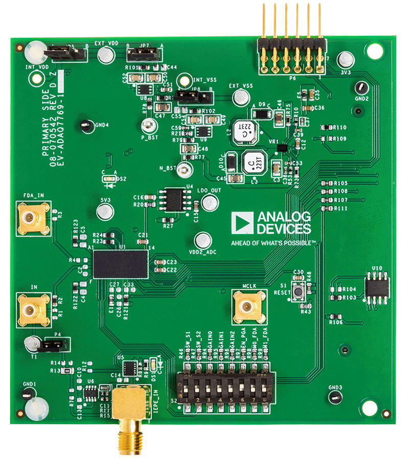 EVAL-ADAQ7769-1 Board Photo Top View