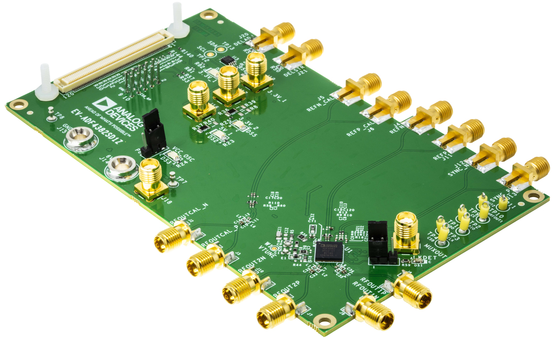 EVAL-ADF4382 Board Photo Angle View