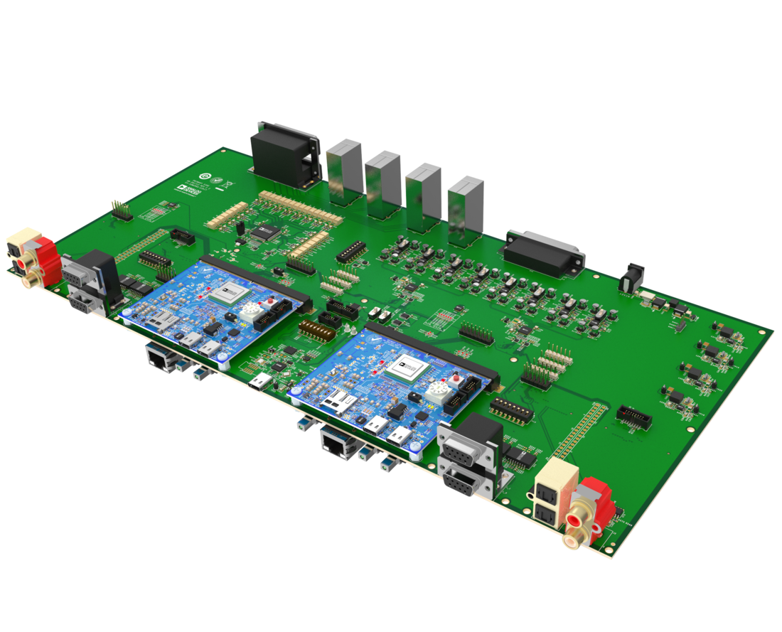 EV-SOMCRR2-EZKIT Top Angle Evaluation Board