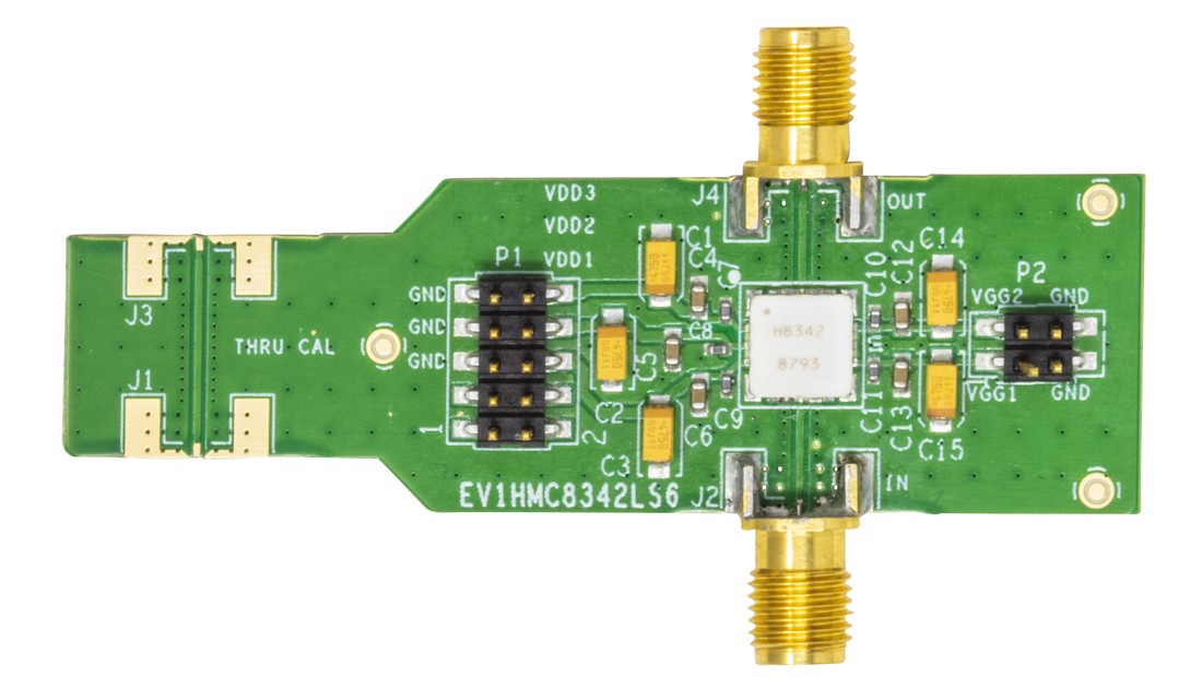 HMC8342 Evaluation Board - Top