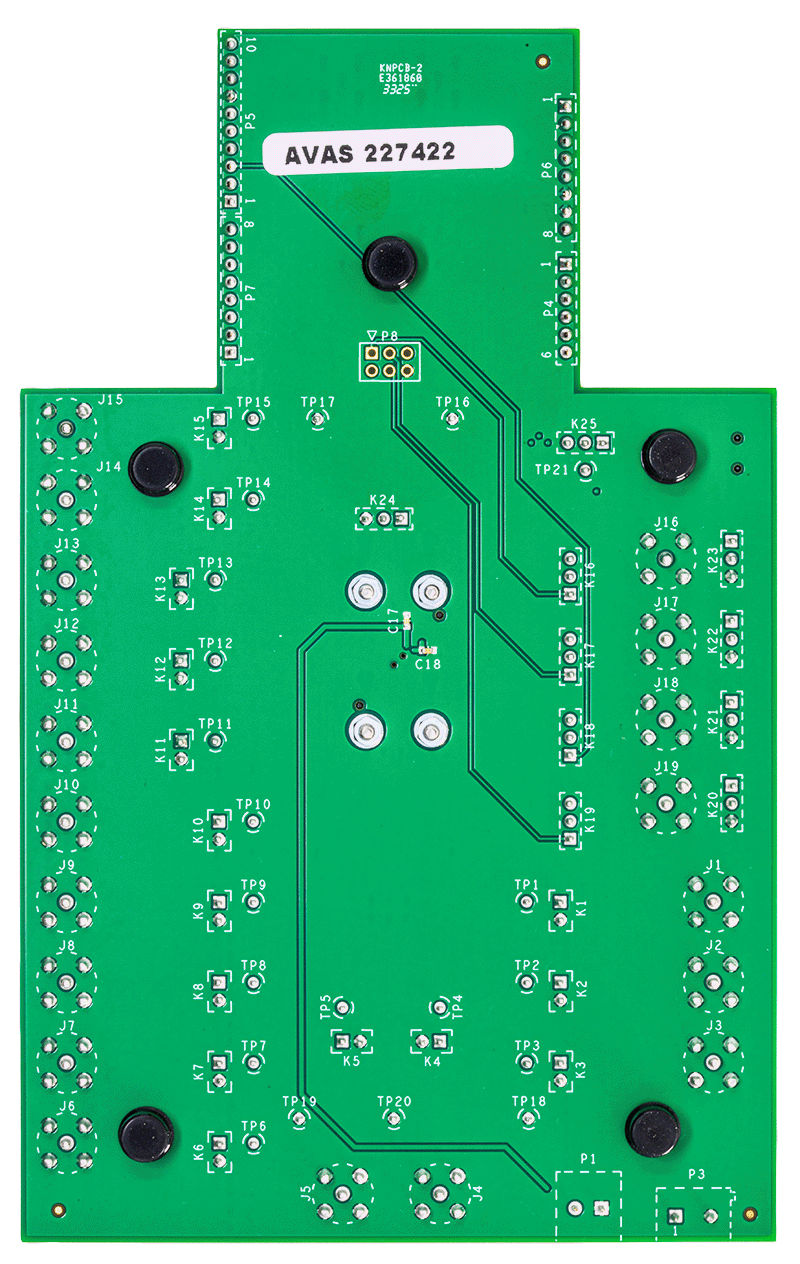EVAL 24LGA33EBZ Board Photo Bottom View