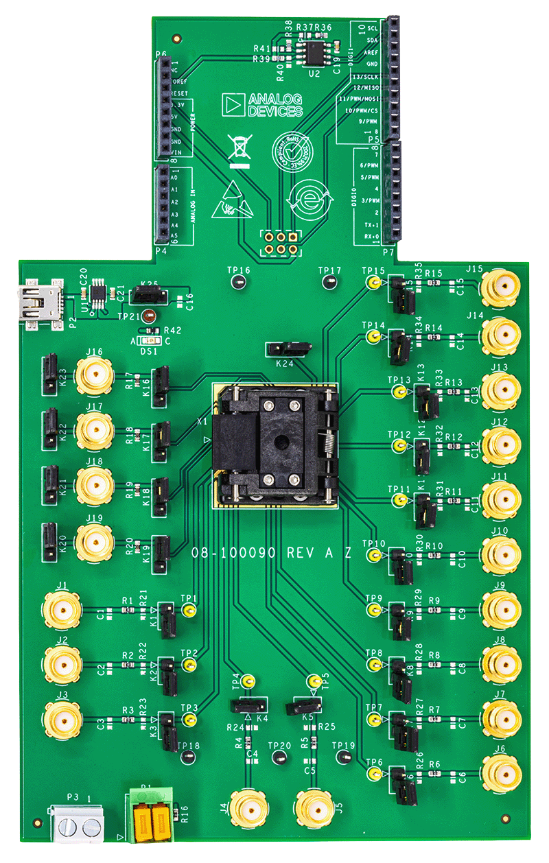 EVAL 24LGA33EBZ Board Photo Top View