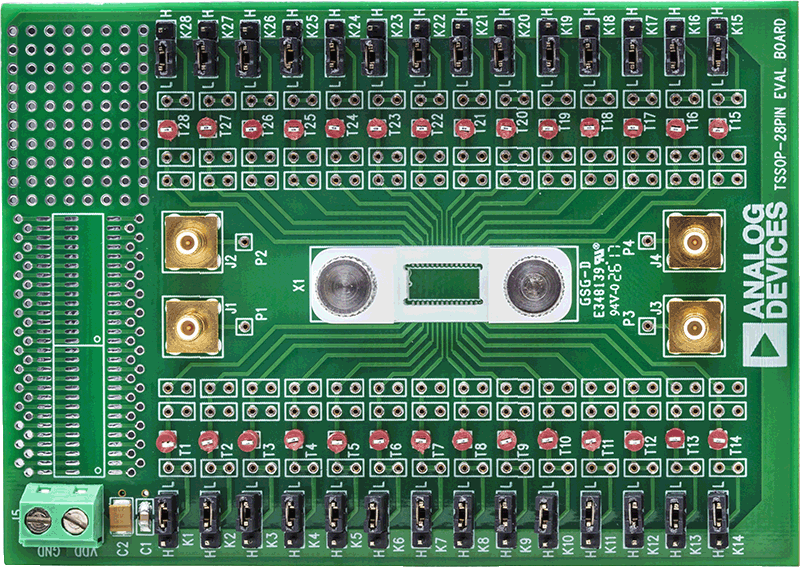 EVAL-28TSSOPEBZ - Top View
