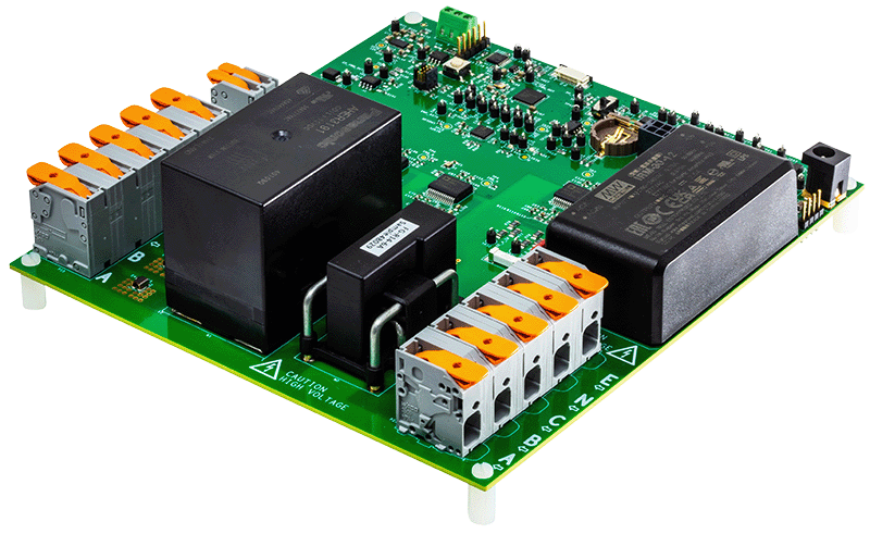AD ACEVSE22KWZ-KIT Board Photo Angle View