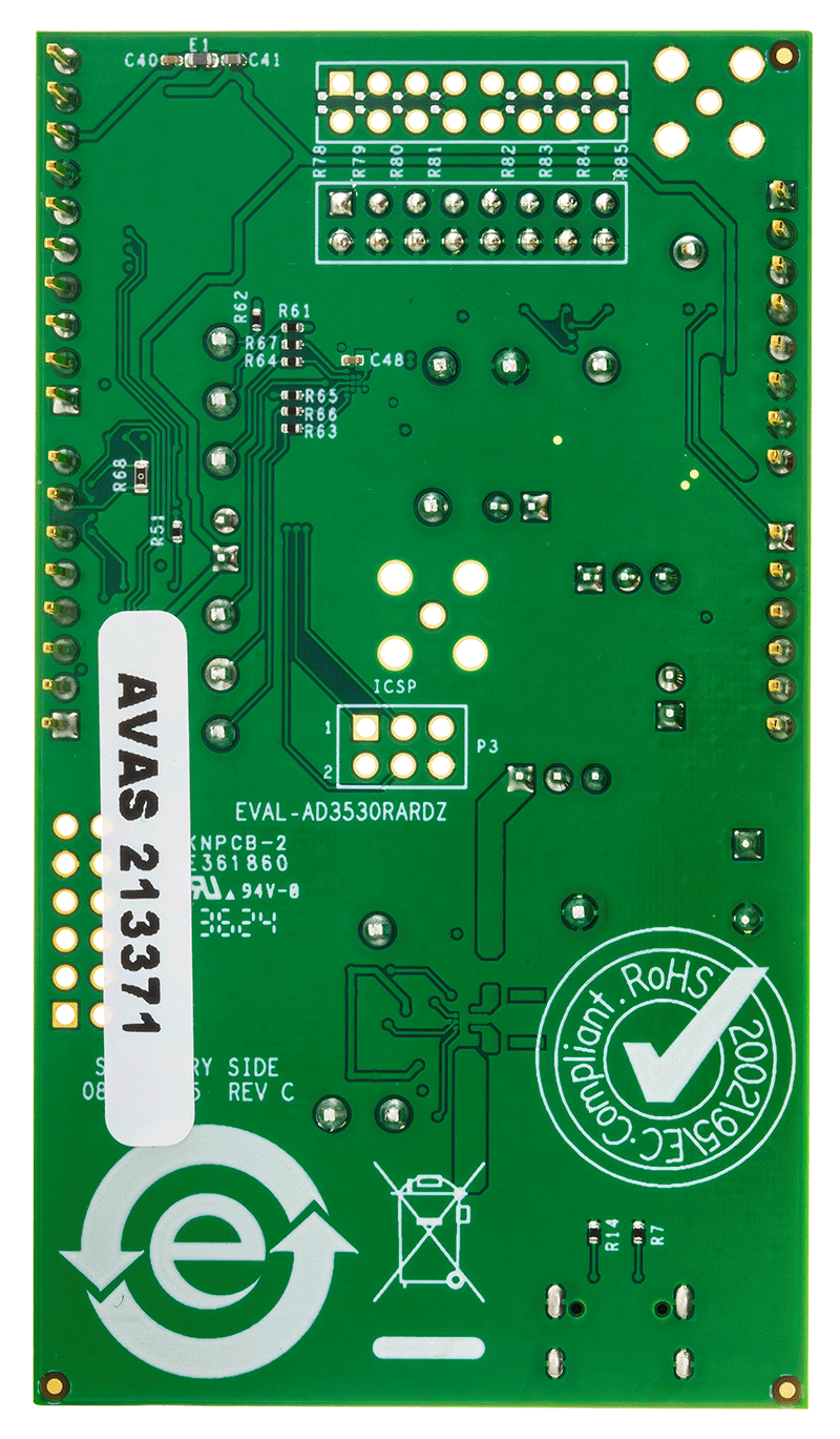 EVAL-AD3530R Board Photo Bottom