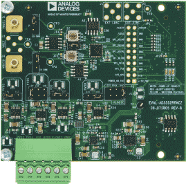AD3552R Evaluation Board - Top View