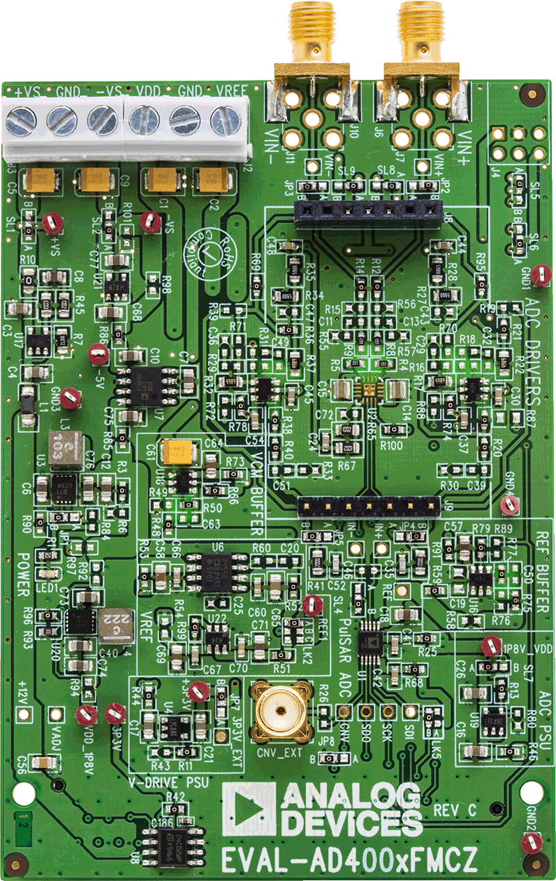 EVAL-AD400x-FMCZ Evaluation Board