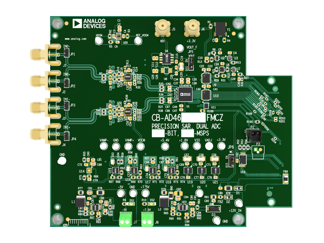 EVAL-AD4630-24FMCZ Top Evaluation Board