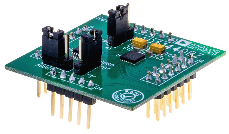 EVAL-AD5144-2DBZ Board Photo Angle View