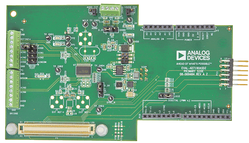 EVAL-AD7190ASDZ Top View