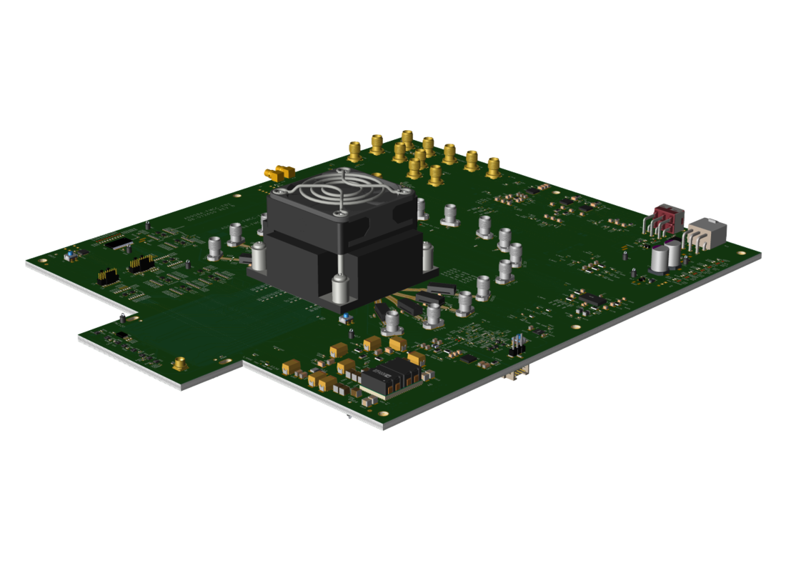 AD9088-FMCC-EBZ Evaluation Board Angel View