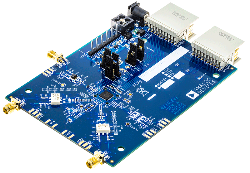 AD9284 Evaluation Board - Angle View