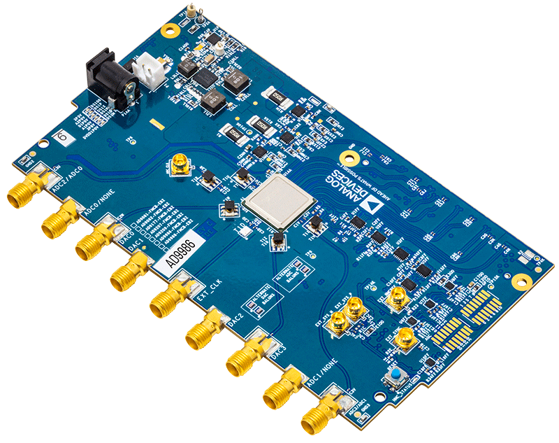 AD9986 Evaluation Board - Angle View