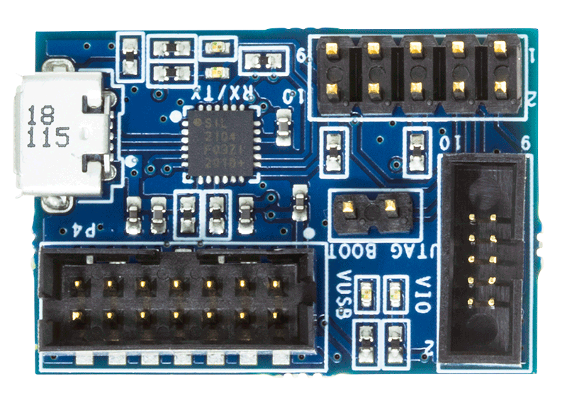 ADALM-UARTJTAG - Top View
