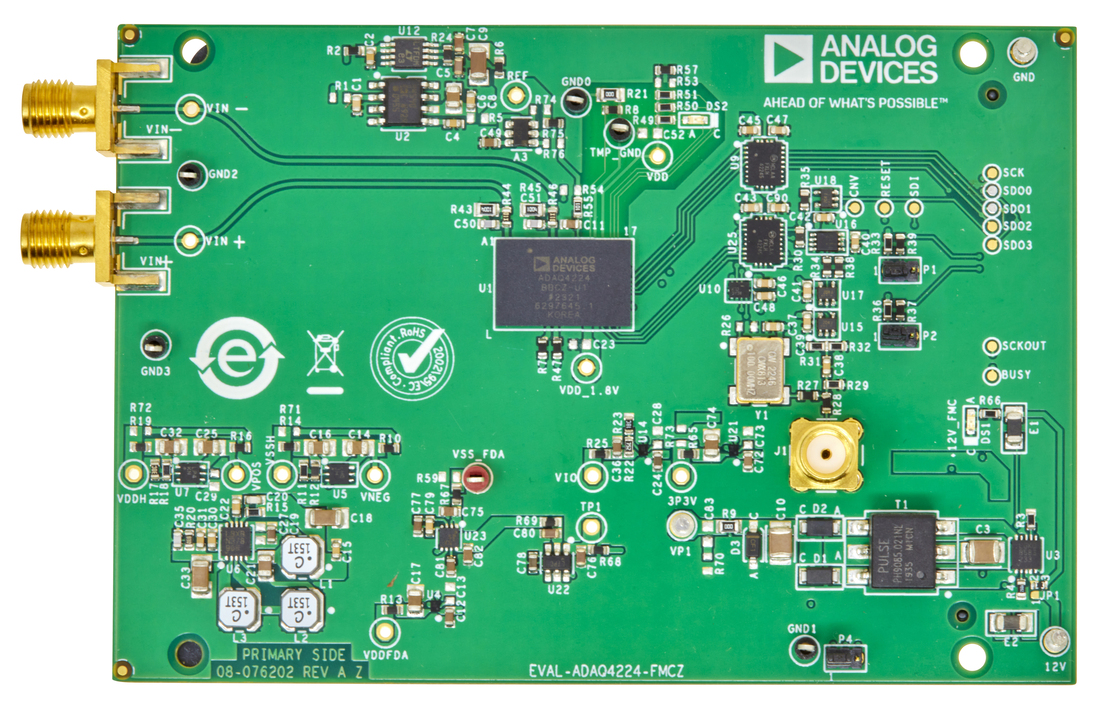 EVAL-ADAQ4224 Board Photo Top View