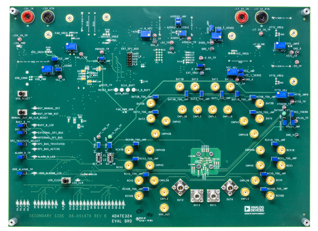 EVAL-ADATE324 Board Photo Top View