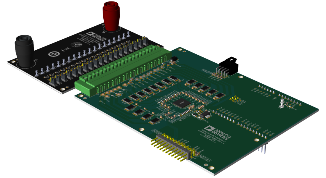 EVAL-ADBMS6948 Top Angle Evaluation Board