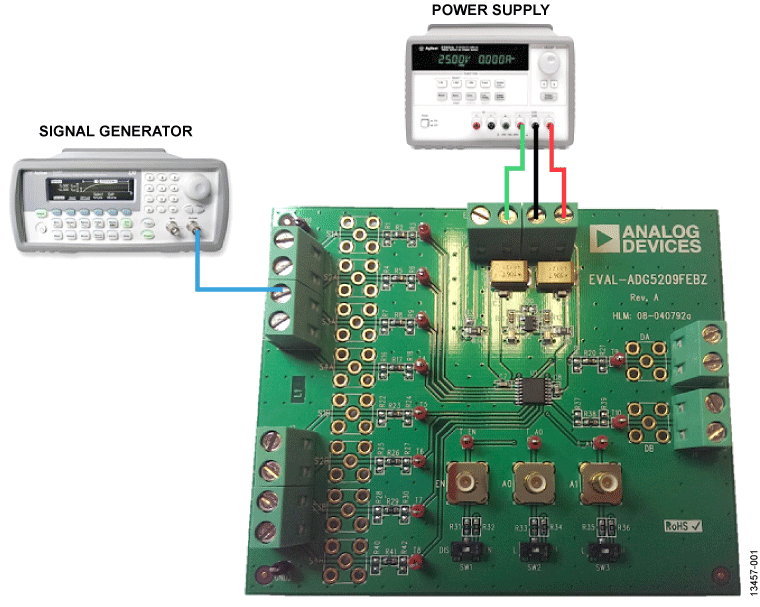 EVAL-ADG5209FEBZ Image