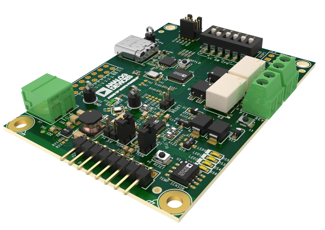EVAL-ADIN1140EBZ Top Angle Evaluation Board