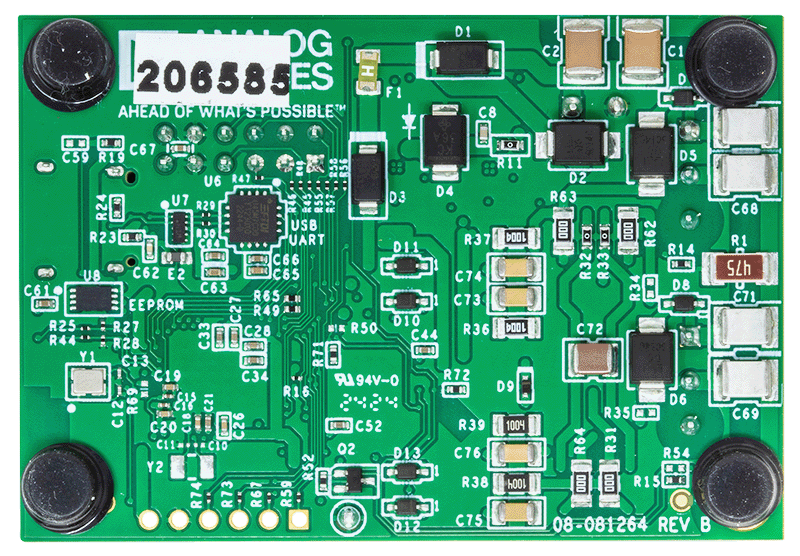 EVAL-ADIN2111D1Z Board Photo Bottom View