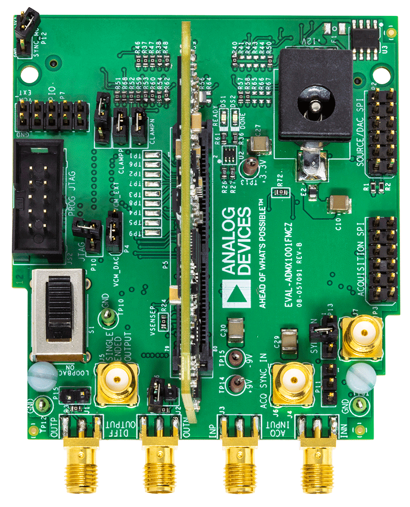 EVAL-ADMX100X-FMCZKIT - Top View
