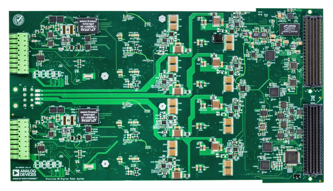 EVAL-ADMX3001 Bottom evaluation board