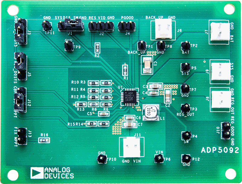 ADP5092-1-EVALZ - Top View