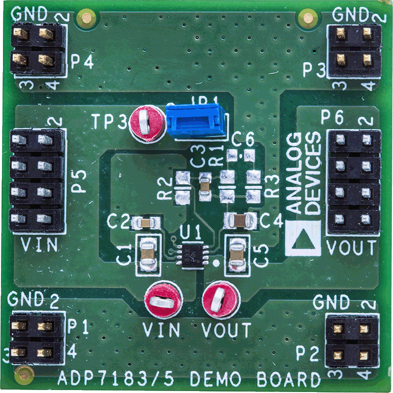 ADP7185-ADJ-EVALZ - Top View