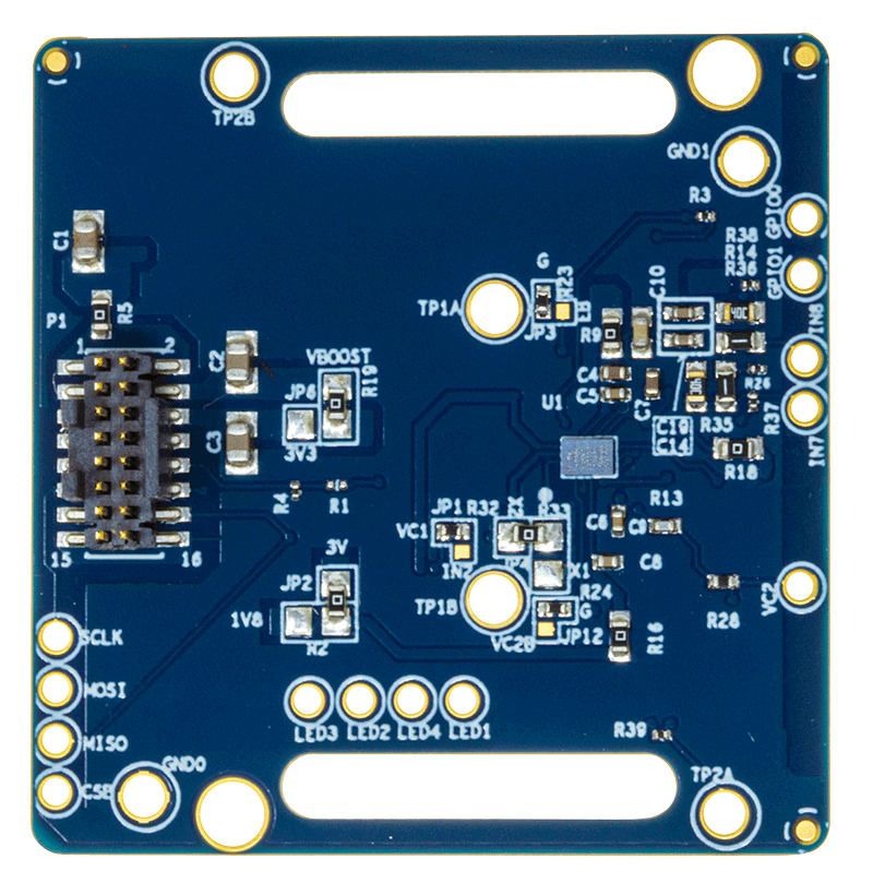 EVAL-ADPD4200Z-PPG Evaluation Board - Bottom View