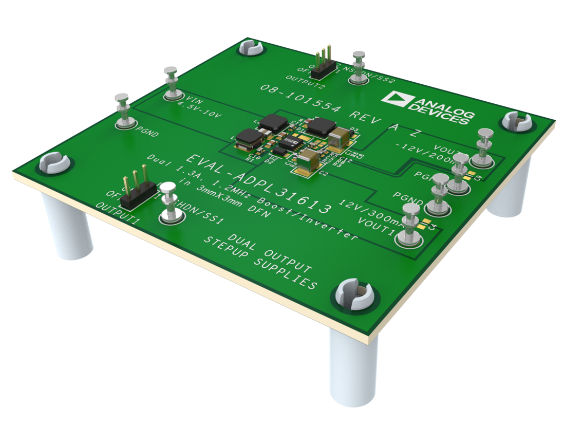 EVAL-ADPL31613-AZ Top Angle Evaluation Board