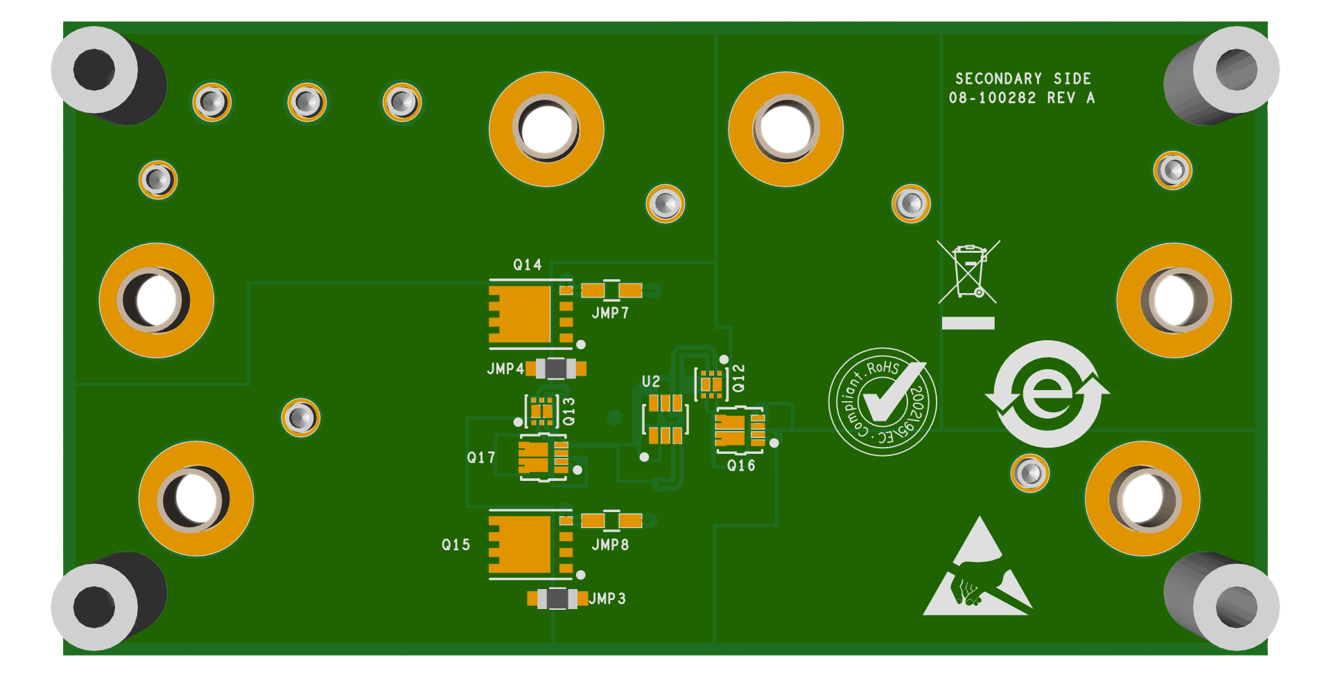 EVAL-ADPL83200 Board Photo Bottom View