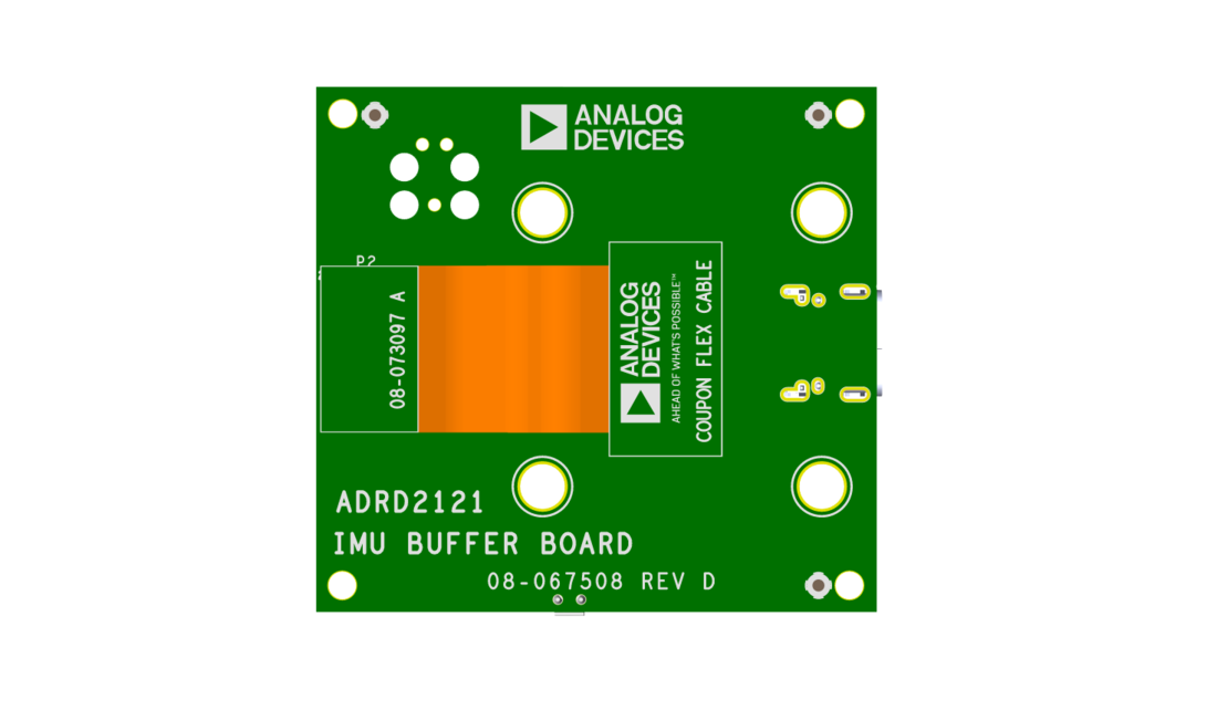 ADRD2121 EBZ EVAL BOARD top photo
