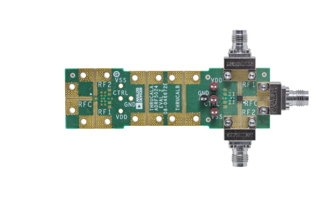 ADRF5025 Evaluation Board (top)