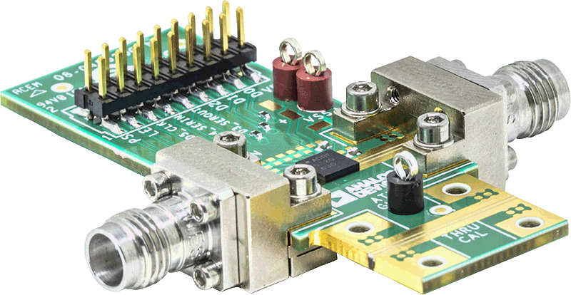 ADRF5730 Evaluation Board - Angle View