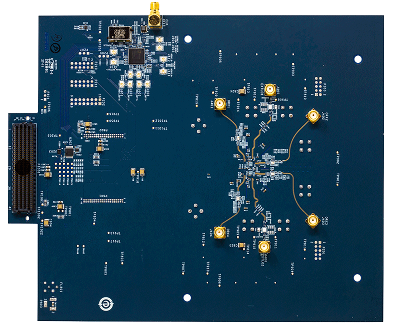 ADRV9029 Evaluation Board - Bottom View