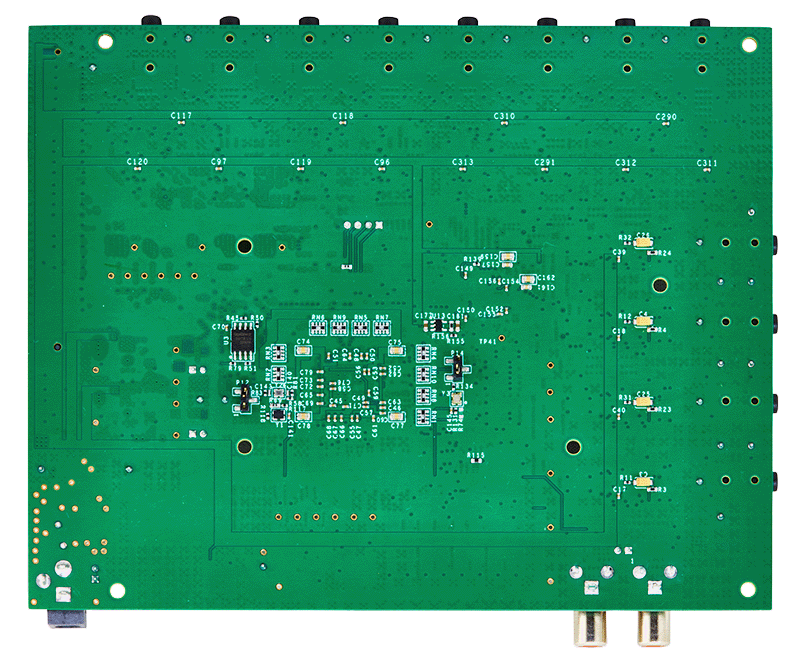 EVAL-ADSP1801-1802 Board Photo Bottom View