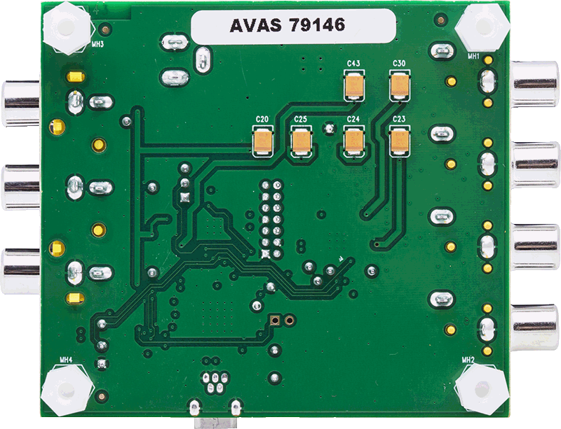 EVAL-ADV7182AEBZ - Bottom View