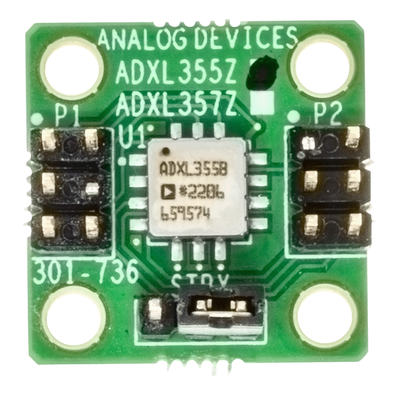 EVAL-ADXL355Z-SDP Evaluation Board - Top View