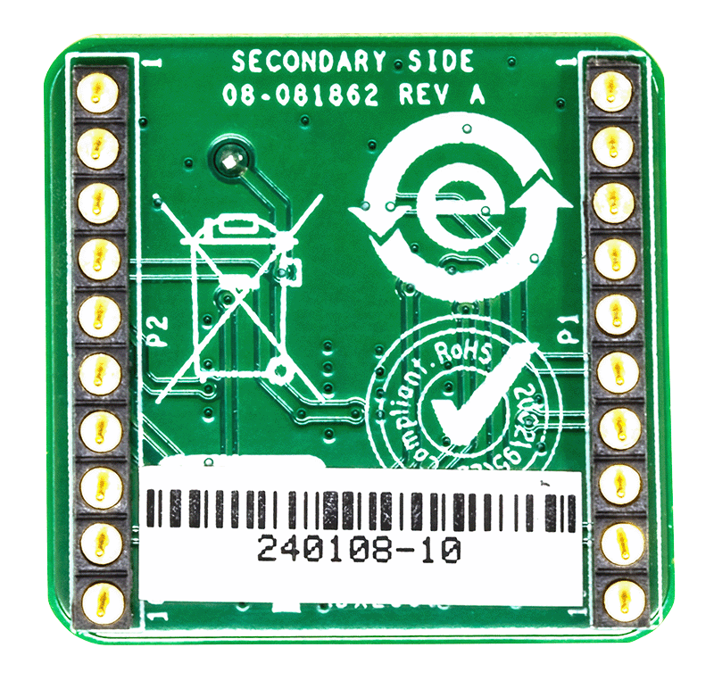EVAL-ADXL382 Board Photo Bottom View