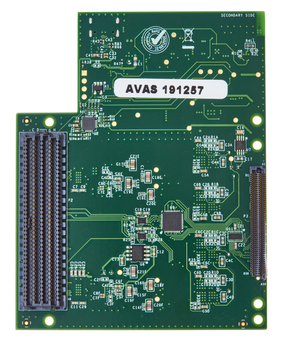 EVAL-CN0585-FMCZ Bottom Evaluation Board