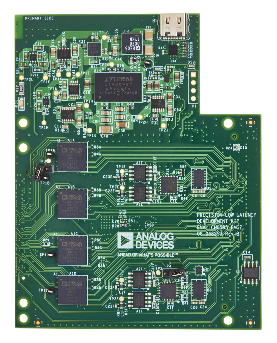 EVAL-CN0585-FMCZ Top Evaluation Board