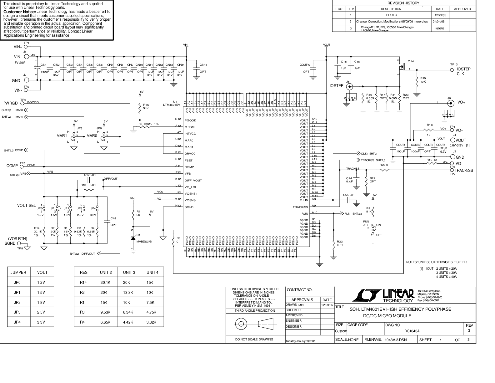 DC1043A-A - Schematic